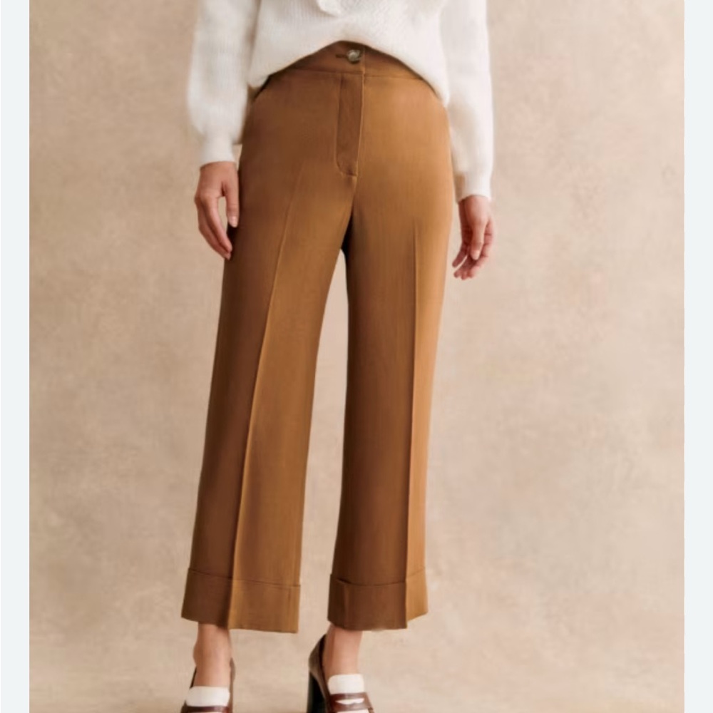 Sezane Damon Trousers Camel US6